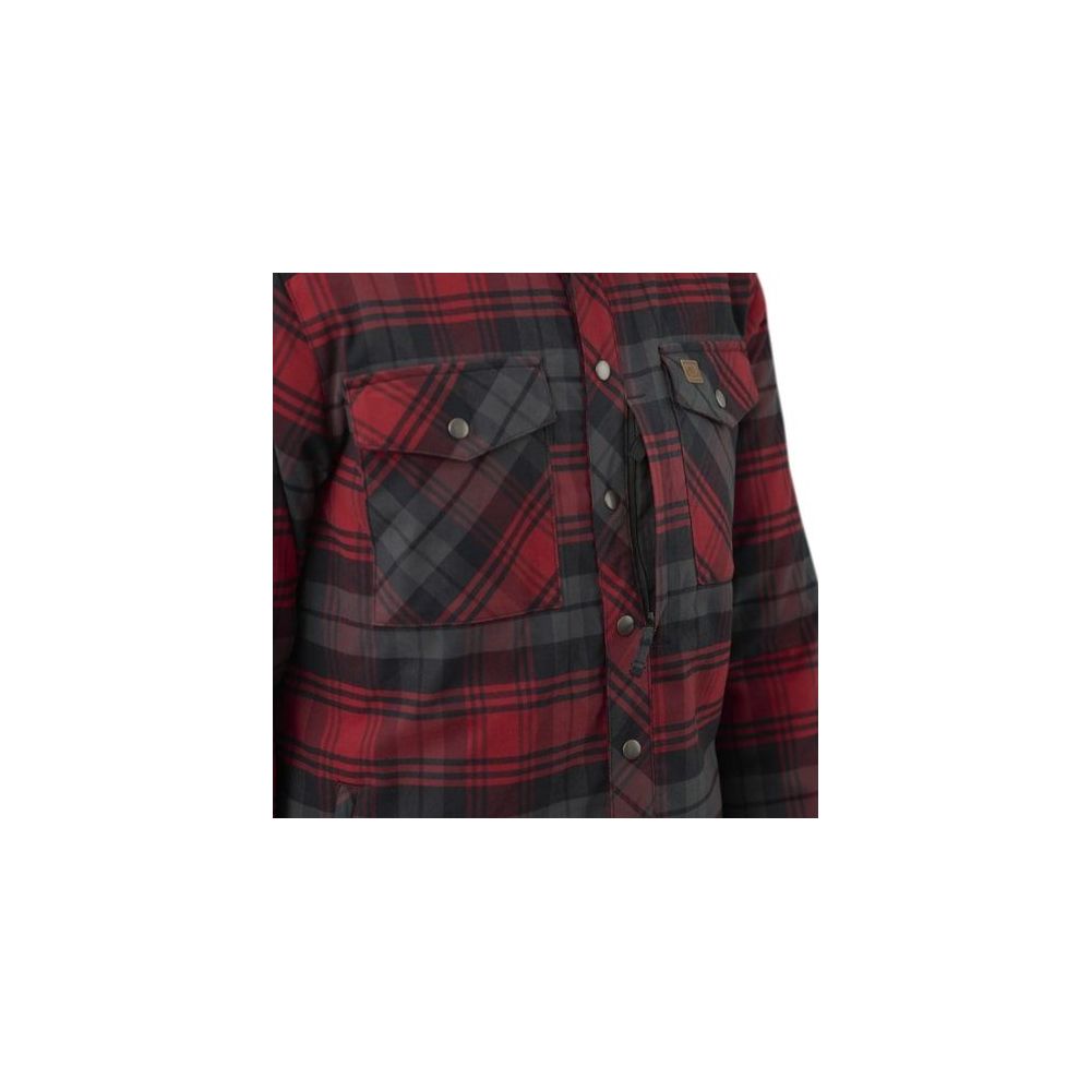 Košile Winter Warden Shirt - Slate Crimson Plaid - Helikon-Tex®