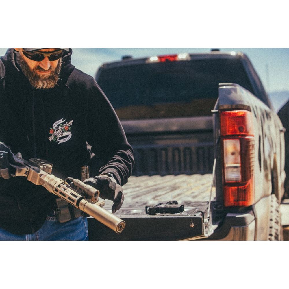 Mikina Hoodie - Fullzip Come and take it - černá - Helikon-Tex®