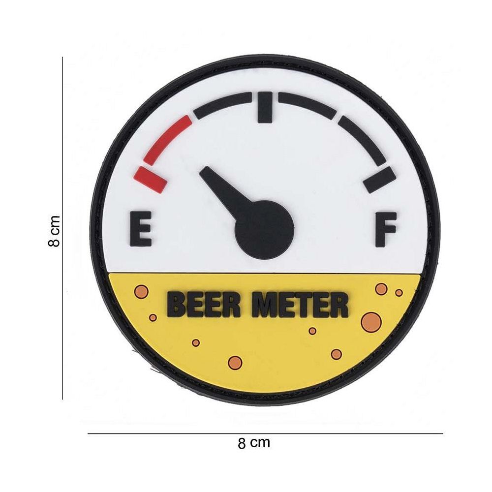 Nášivka PVC Beer meter - 101.INC