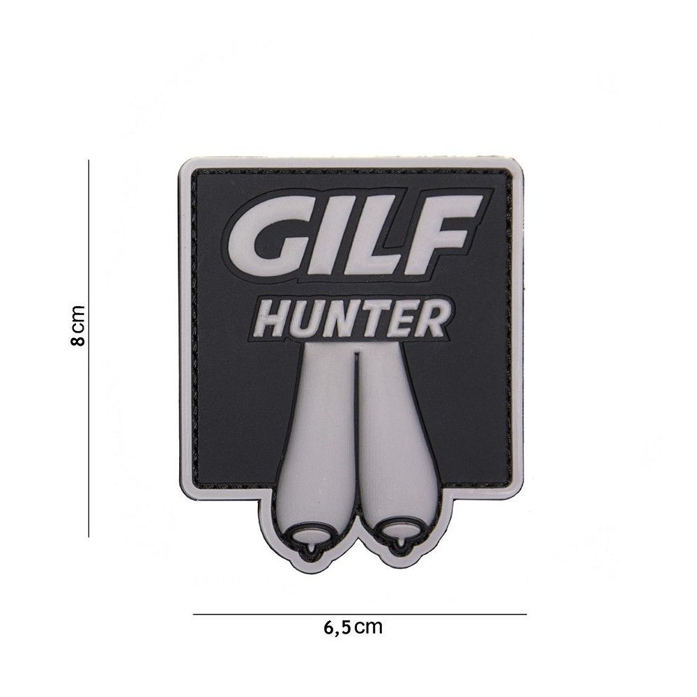 Nášivka PVC Gilf Hunter - černá - 101.INC