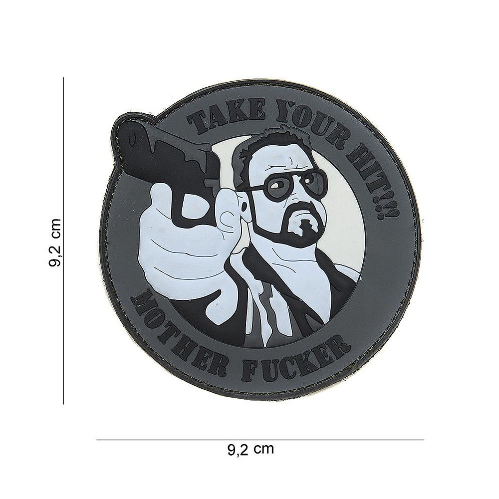 Nášivka PVC Take your hit - 101.INC