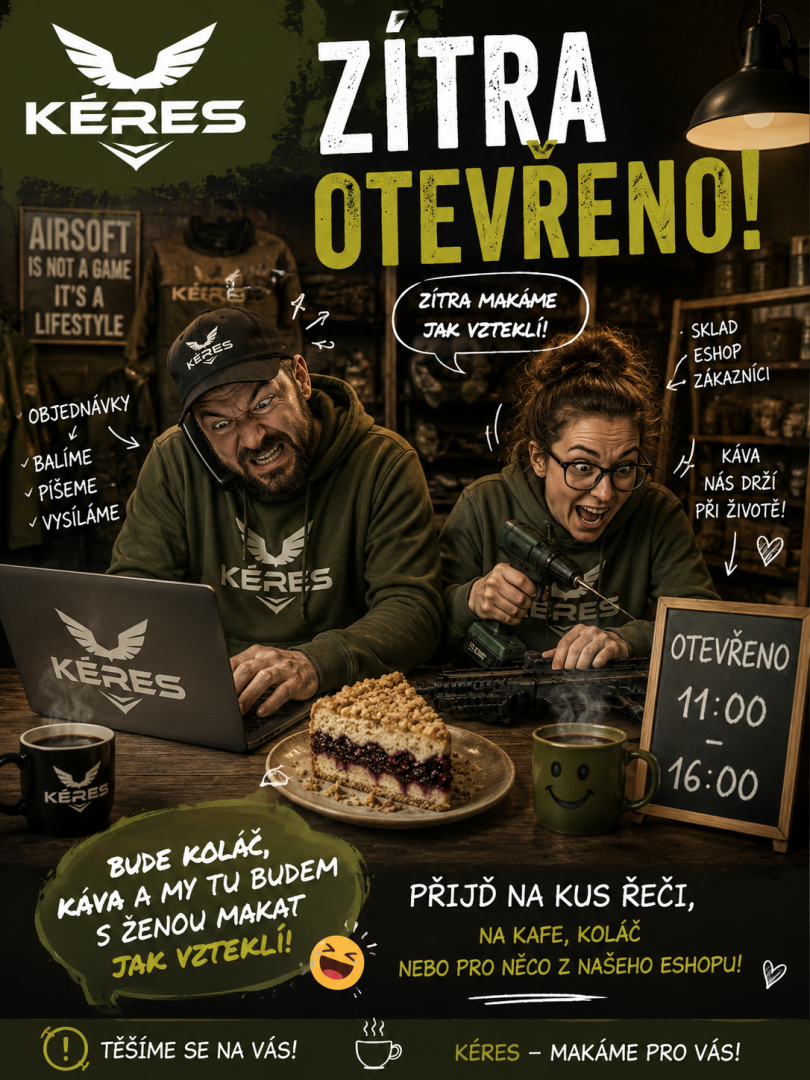 V sobotu 16.5.2026 otevřeno